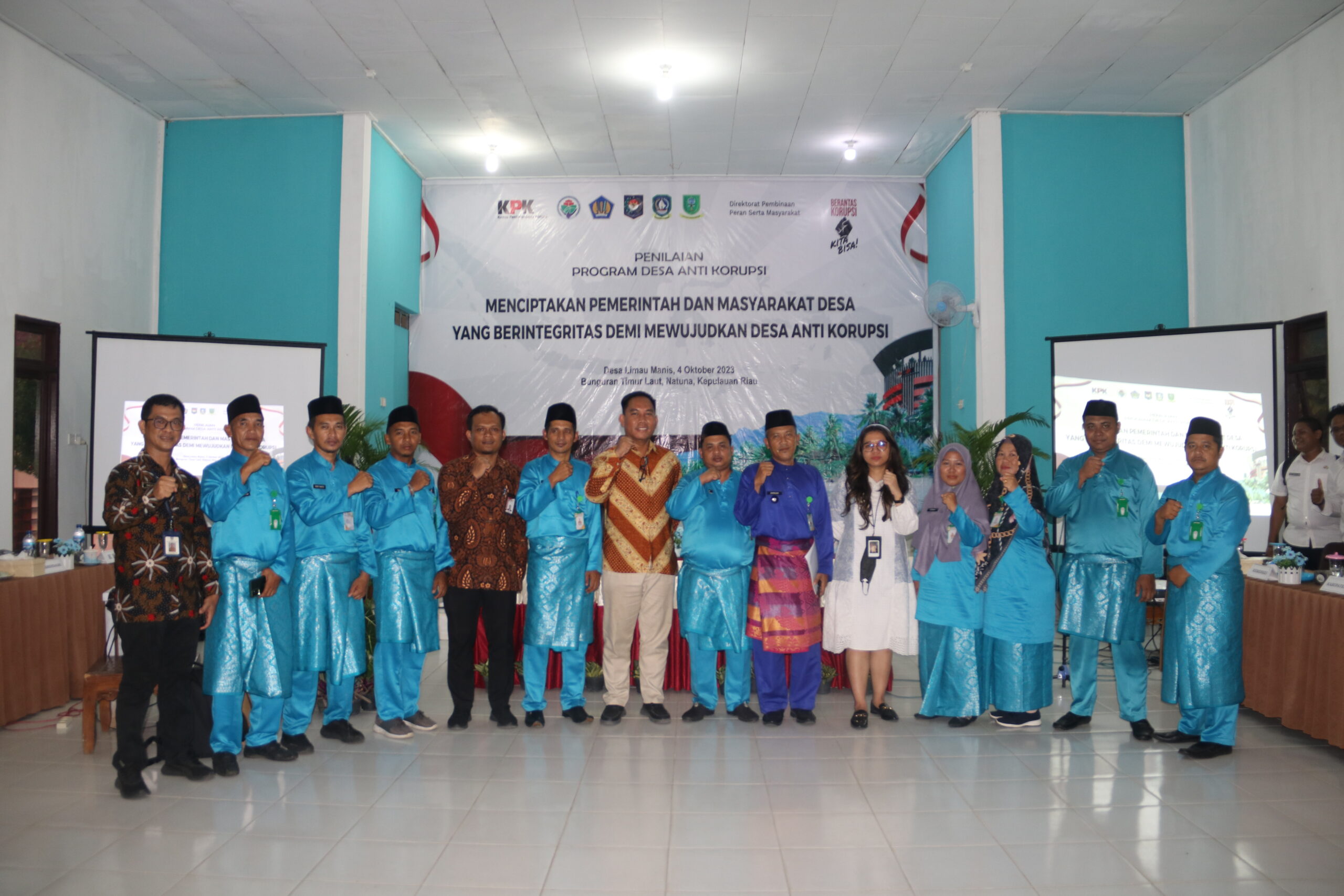 You are currently viewing Desa Limau Manis Natuna lulus menjadi Desa percontohan anti korupsi