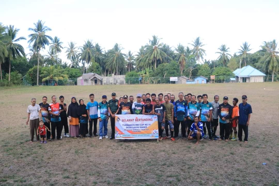 You are currently viewing PEMBUKAAN TURNAMEN SEPAK BOLA RW CUP YANG KE IV DESA LIMAU MANIS