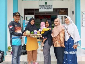Read more about the article Cegah Stunting, Pemerintah Desa Limau Manis Lakukan Pemberian Makanan Tambahan (PMT) bagi Balita Kurang Berat badan dan tinggi badan