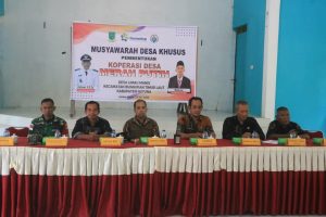 Read more about the article PEMBENTUKAN KOPERASI MERAH PUTIH DESA LIMAU MANIS.