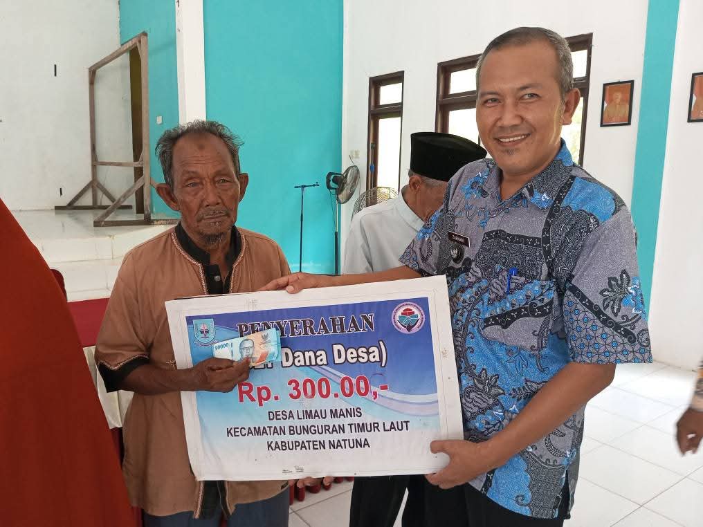 You are currently viewing Penyaluran BLT Dana Desa Bulan Juli Tahun 2025 Desa Limau Manis